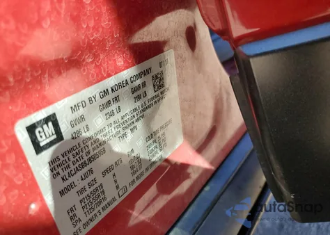 2018 Buick Encore Preferred from USA, damaged, VIN KL4CJASB8JB505959